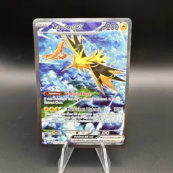 Pokemon TCG Zapdos EX 202/165 Scarlet & Violet 151 SIR English NM Condition - Image 1