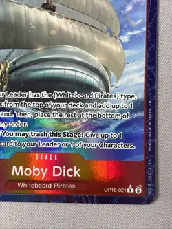 One Piece OP16 - Time of Battle - Moby Dick Alt Art Event #21 - Image 4