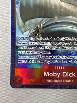 One Piece OP16 - Time of Battle - Moby Dick Alt Art Event #21 - Image 5