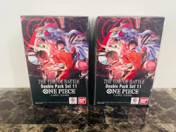 One Piece TCG: The Time Of Battle OP-16 Double Pack Set Lot of 2 Boxes English - Image 1