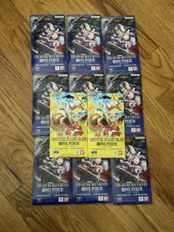 OP14 - EB04 | The Azure Sea’s Seven One Piece TCG Sleeved Booster | Lot of 11 - Image 2