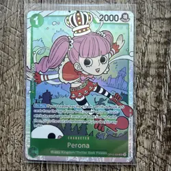 3x One Piece TCG - Legacy Of The Master - Perona OP12-034 SR English NM - Image 3