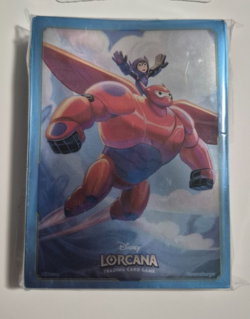 Disney Lorcana Baymax Armored Companion Foil Sleeves Nationals Prize New - Image 3