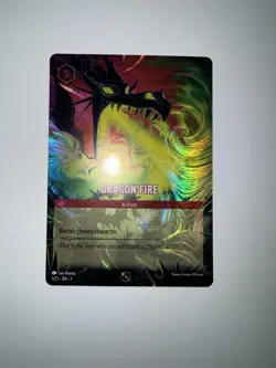 Lorcana Challenge Dragon Fire Promo 25/P1 Enchanted Atlanta IN HAND #2 - Image 1