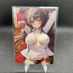 Hu Tao Genshin Impact Goddess Story Private Girl Waifu Card SSR-05 - Image 1