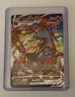 Umbreon VMAX 095/203 Evolving Skies Ultra Rare Holo Pokemon Card NM - Image 1