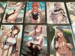 Goddess Story - Girls Front Playing Card Lot - 10 Cards! - Anime Bikini - Lot#4 - Image 1