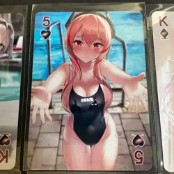 Goddess Story - Girls Front Playing Card Lot - 10 Cards! - Anime Bikini - Lot#4 - Image 5