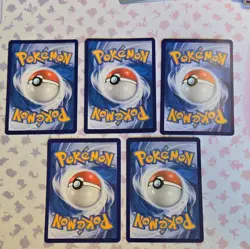 Nintendo Pokemon TCG Chinese Snom CBB4C 5-Card Lot Holo/Foil 2601-2605/07 - Image 2