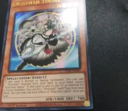 Dracotail Lukias JUSH-EN001 Ultra Rare 1st Edition Yugioh Card LP-NM - Image 2
