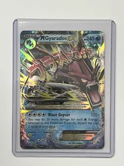Pokemon TCG M Gyarados EX Card 27/122 - Image 1
