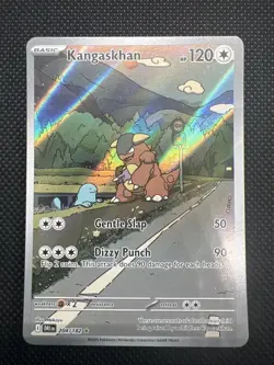 Pokemon TCG Kangaskhan Destined Rivals Illustration Rare Card 204/182 SV10 - Image 1