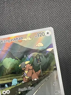 Pokemon TCG Kangaskhan Destined Rivals Illustration Rare Card 204/182 SV10 - Image 3