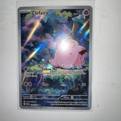 Clefairy 094/088 Perfect Order Illustration Rare Full Art Holo Pokemon Card - Image 1