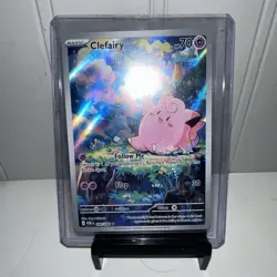 Clefairy 094/088 Perfect Order Illustration Rare Full Art Holo Pokemon Card - Image 3