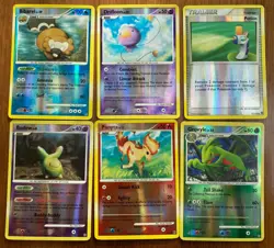 Pokemon Stormfront 6x card lot reverse holo Budew 33/100 Grovyle 39 NM - VLP - Image 1