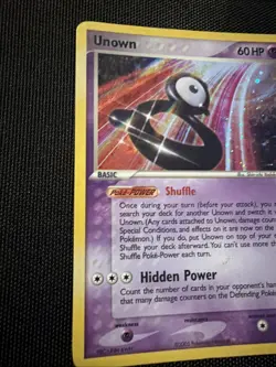 Pokemon Unown B/28 EX Unseen Forces Holo Rare Basic 60 HP Card 2005 LP/MP - Image 5