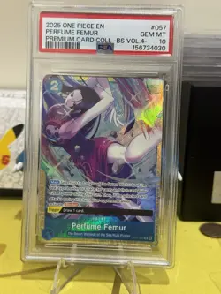 ONE PIECE PREMIUM CARD COLLECTION -BEST SELECTION VOL.4 - PERFUME FEMUR - Image 1