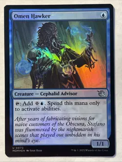 1x Omen Hawker | FOIL | March of the Machine | MTG Magic Cards - Image 1
