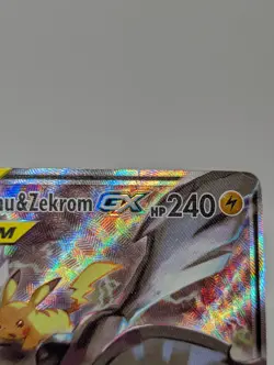 #3 Pikachu & Zekrom GX SM168 Black Star Promo 2019 Tag Team Pokemon Card TCG - Image 4