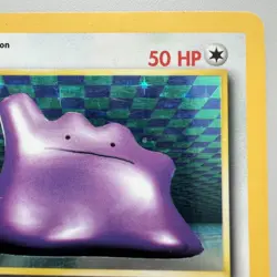 Ditto 3/62 Pokemon Fossil Unlimited Holo Rare Vintage WOTC MP TCG Card - Image 4