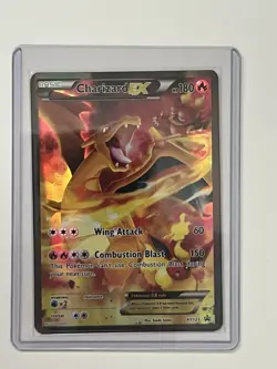 Charizard EX XY121 Black Star Promo Full Art Pokemon TCG Card - Image 1