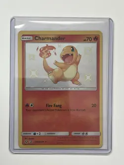 Pokemon Charmander TCG SV6/SV94 Hidden Fates Shiny Vault Holo Rare Card - Image 1