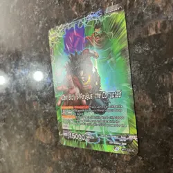Dark Broly & Paragus the Corrupted Leader Foil Dragon Ball Super Card Game | NM - Image 2