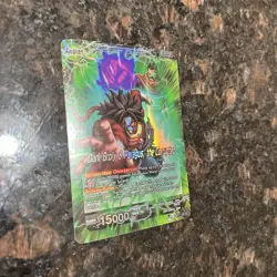 Dark Broly & Paragus the Corrupted Leader Foil Dragon Ball Super Card Game | NM - Image 3