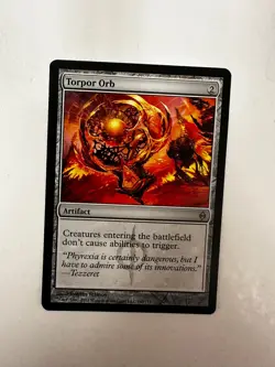 Torpor Orb *New Phyrexia* MTG Magic the Gathering OTHER CARDS SHIP FREE - Image 1