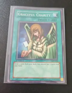Yu-Gi-Oh Graceful Charity SDP-040 English 1st Edition Ungraded #5 - Image 5