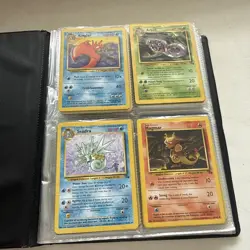 Vintage Pokemon Card Binder Lot WOTC Japanese Pikachu Team Rocket DBZ 90s - Image 2