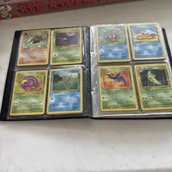 Vintage Pokemon Card Binder Lot WOTC Japanese Pikachu Team Rocket DBZ 90s - Image 3