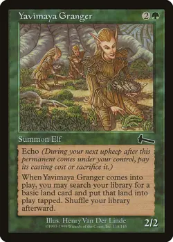MTG Yavimaya Granger ** Urza's Legacy ** English (NM) - Image 1