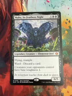 Maha, Its Feathers Night Bloomburrow Regular MTG - Image 1