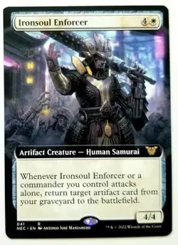 Ironsoul Enforcer EXTENDED ART - Kamigawa: Neon Dynasty - NM - Image 1