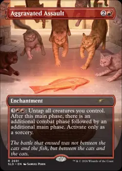 Cats Of Chaos - NON-FOIL - Secret Lair Cats Are The Best Superdrop MTG - PRESALE - Image 3