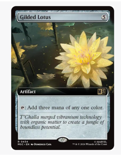 Gilded Lotus - Extended Art Commander: Marvel Super Heroes - Image 1
