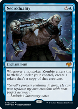 MTG Necroduality, NM-Mint, English Innistrad: Crimson Vow - Image 1
