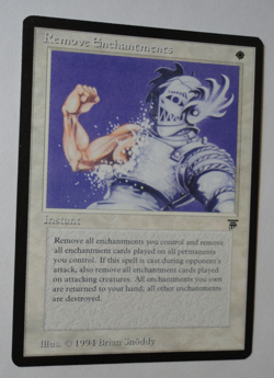 Remove Enchantments Legends NM Near Mint English MTG Magic the Gathering - Image 1