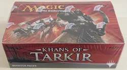 Magic The Gathering Khans Of Tarkir Factory Sealed Booster English 2014 MTG New - Image 1