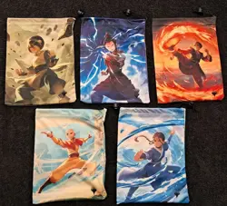 Avatar: The Last Airbender 5 Dice Bags Set Prerelease Promo Magic the Gathering - Image 1
