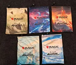 Avatar: The Last Airbender 5 Dice Bags Set Prerelease Promo Magic the Gathering - Image 2