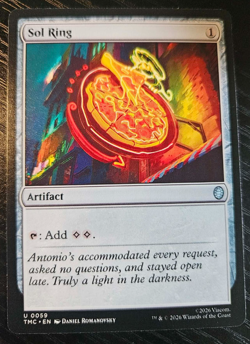 MTG Sol Ring Commander: Teenage Mutant Ninja Turtles Regular - Image 1
