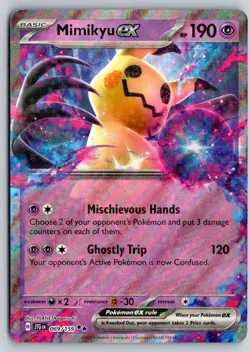 Mimikyu ex 069/159 Double Rare Journey Together Pokemon Near Mint - Image 1