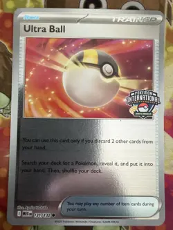 Ultra Ball 131/132 North American International Championships PROMO Pokemon TCG - Image 2