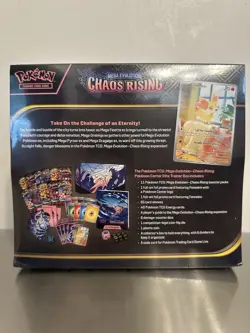 Pokemon: Mega Evolution-Chaos Rising Pokemon Center Elite Trainer Box ETB Lot B - Image 5