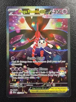 Pokemon TCG Mega Floette Ex 117/086 Chaos Rising Special Illustration Rare NM - Image 1