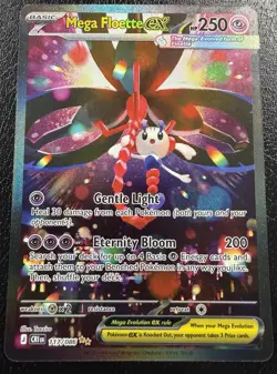 Pokemon TCG Mega Floette Ex 117/086 Chaos Rising Special Illustration Rare NM - Image 4