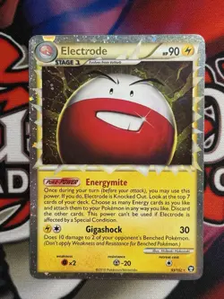 Electrode Prime - 93/102 - Pokemon Card HGSS Triumphant Holo Ultra Rare - Image 1